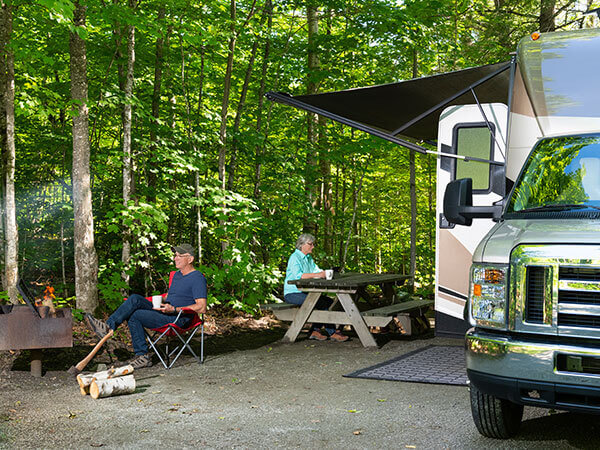 RV camping image