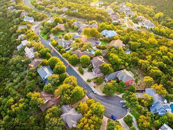 photo neighborhood aerial
