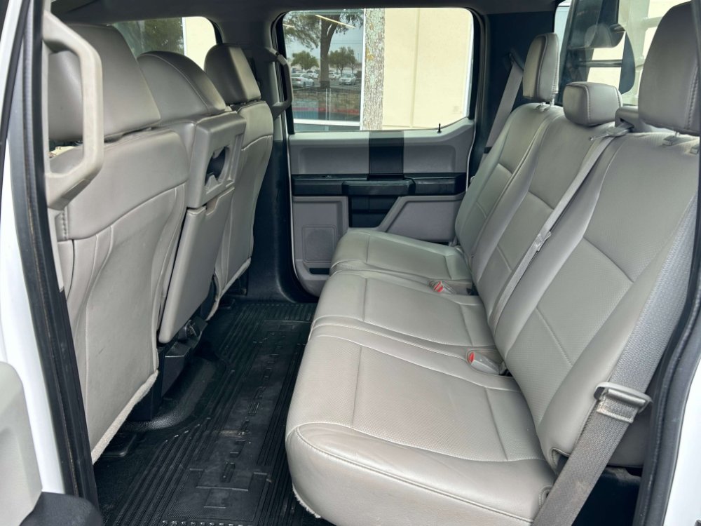2018 F350 backseat