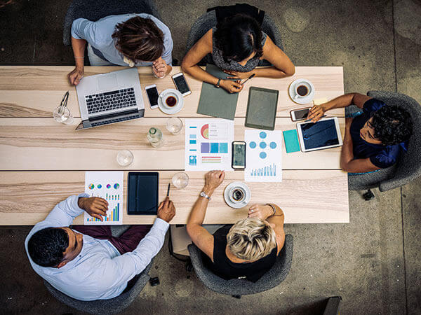 image of people at business conference