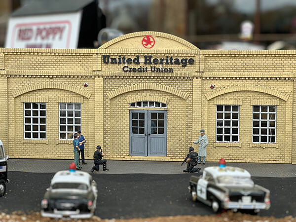 close up of UHCU miniature branch