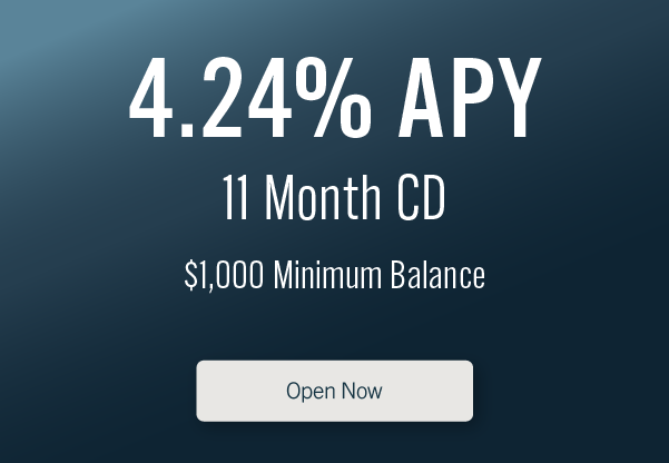 4.24% APY for an 11-month CD with United Heritage Credit Union.