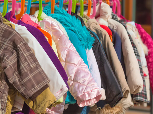 Children's winter coats