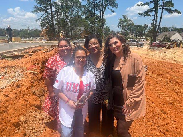 Employees at branch lot