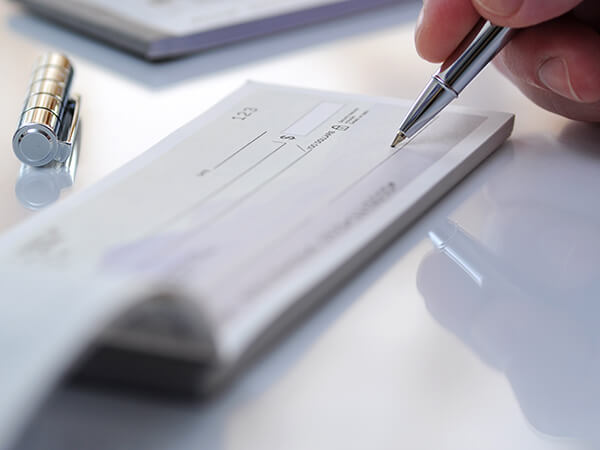 image of check